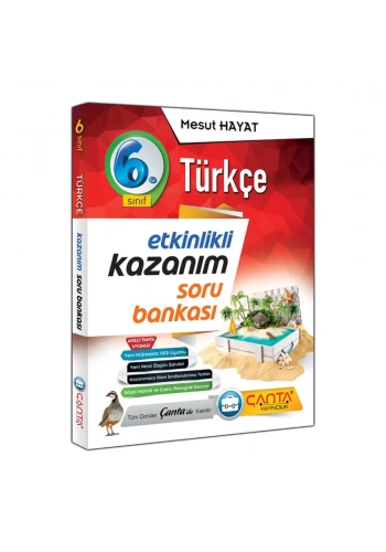 Çanta 6. Sınıf Türkçe Kazanım Soru Bankası