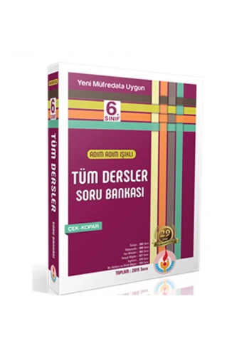 Adım Adım Işıklı 6. Sınıf Tüm Dersler Soru Bankası
