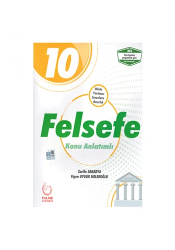 Palme 10. Sınıf Felsefe Konu Anlatımlı