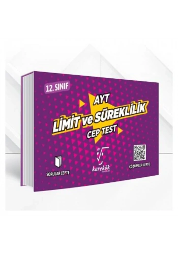 Karekök AYT Limit Ve Süreklilik Cep Test