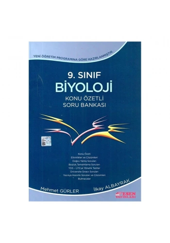 Esen 9. Sınıf Biyoloji K. Ö. Soru Bankası