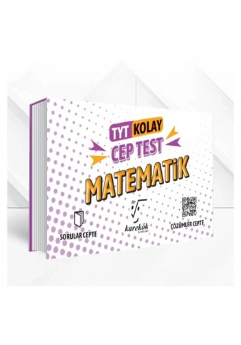 Karekök TYT Matematik Cep Test Kolay