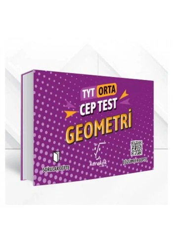 Karekök TYT Geometri Cep Test Orta