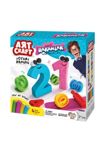 Art Craft 3D Rakamlar Hamur Set 200 Gr 3552