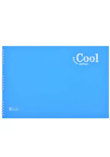 Keskin Color Cool Resim Defteri PP Kapak 20 Yaprak 25x35 cm