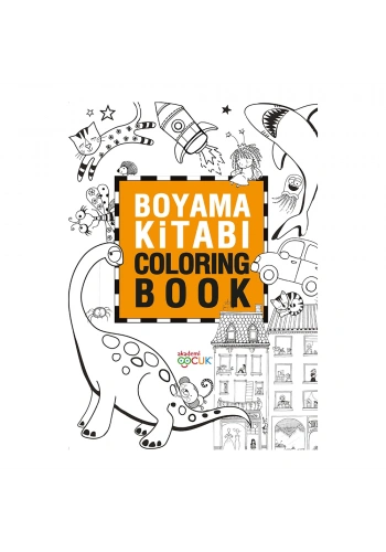 Akademi Çocuk Boyama Kitabı