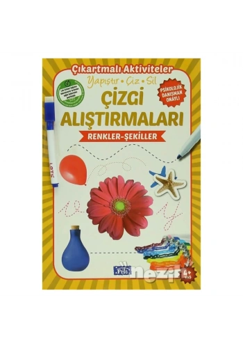 Çizgi Alıştırmaları : Renkler - Şekiller