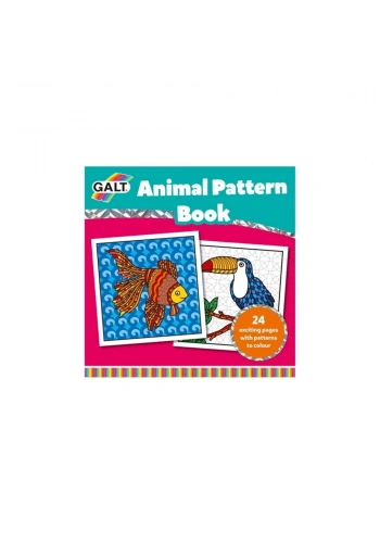Animal Pattern Boyama Kitabı 3 Yaş+