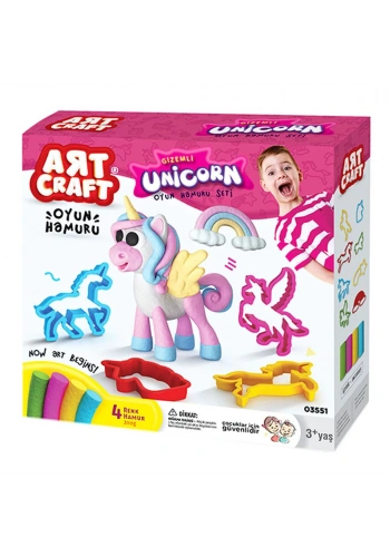 Art Craft Unıcorn Hamur Set 200 Gr 3551