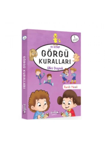 Pinokyo  1. Sınıf Görgü Kuralları 10 Kitap