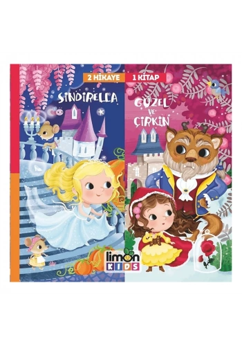 2 Hikaye 1 Kitap Sindrella -Güzel ve Çirkin