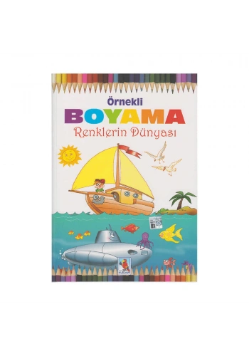 Nurdan  Örnekli Boyama - Renklerin Dünyası