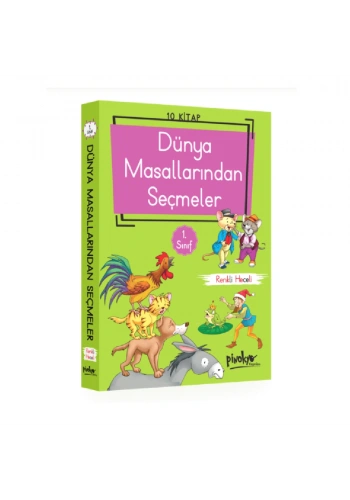 Pinokyo  1. Sınıf Dünya Masallarından Seçmeler Renkli Heceli