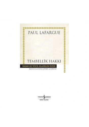 Tembellik Hakkı
