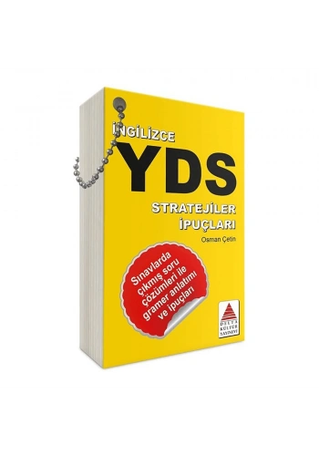 Delta  YDS Stratejiler&İpuçları Kartları (İngilizce)