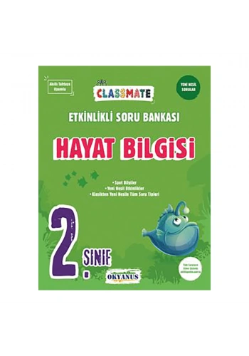 Okyanus  2.Sınıf Classmate Hayat Bilgisi Soru Bankası