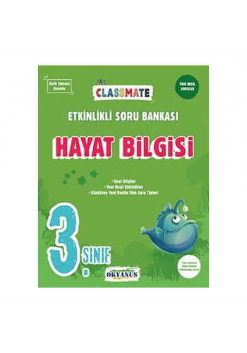 Okyanus  3.Sınıf Classmate Hayat Bilgisi Soru Bankası