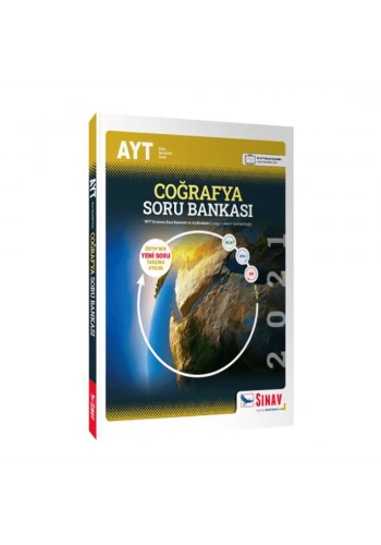 Sınav  AYT Coğrafya Soru Bankası 2021