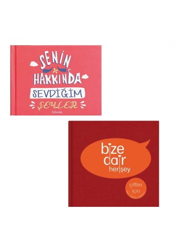 Senin Hakkında Sevdiğim Şeyler Bize Dair Her Şey 2 li Set