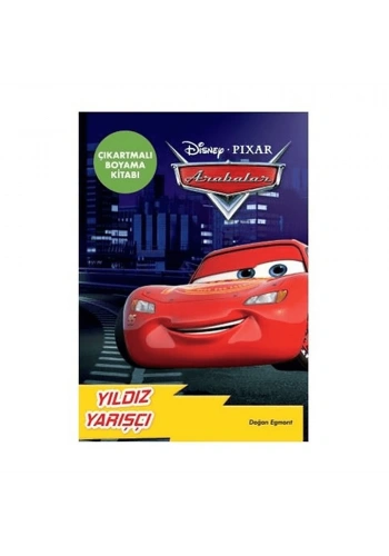 Dısney Pıxar Arabalar Yıldız Yarışçı Çıkartmalı Boyama Kitabı