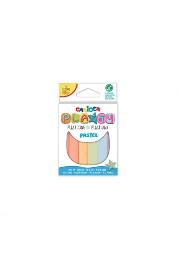 Carioca Plasty Kurumayan Oyun Hamuru 100 Gr.6 Renk Pastel 42174
