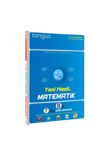 Tonguç  Yeni Nesil Matematik 7’den 8’e Soru Bankası
