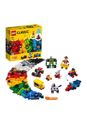 Lego Classic Yapım Parçaları ve Tekerlekler 11014