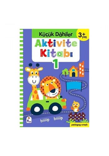 Küçük Dahiler Aktivite Kitabı 1 – 3+ Yaş