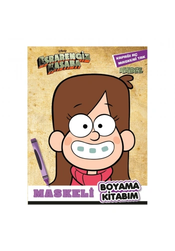 Esrarengiz Kasaba Maskeli Boyama Kitabım Mabel