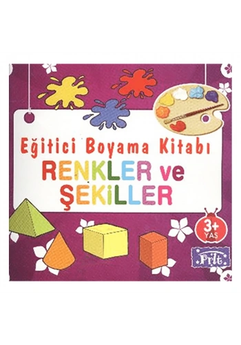 Eğitici Boyama Kitapları - Renkler Ve Şekiller