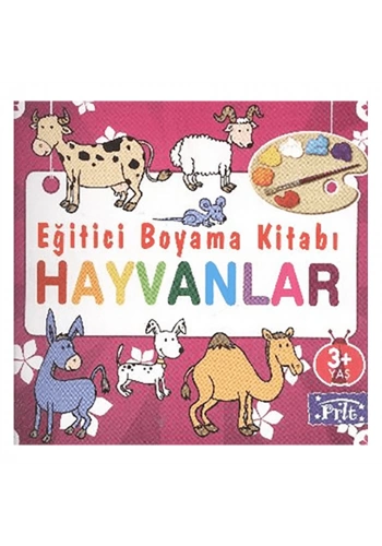Eğitici Boyama Kitabı - Hayvanlar
