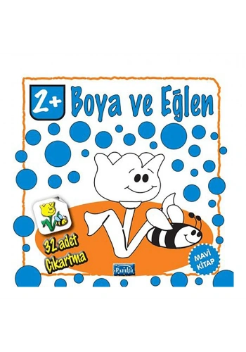 Boya ve Eğlen Mavi Kitap