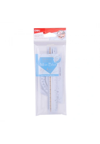 Deli Cetvel Seti 4’lü 15cm G02404