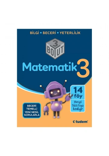 Tudem 3.Sınıf Matematik 3 Boyut