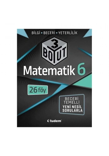Tudem 6.Sınıf Matematik 3 BOYUT