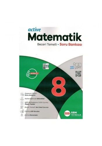 SBM  8. Sınıf Active Matematik Soru Bankası (Beceri Temelli)