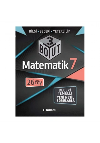 Tudem 7.Sınıf Matematik 3 BOYUT