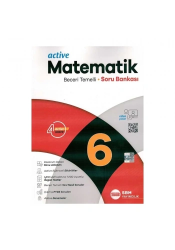 SBM  6. Sınıf Active Matematik Soru Bankası (Beceri Temelli)