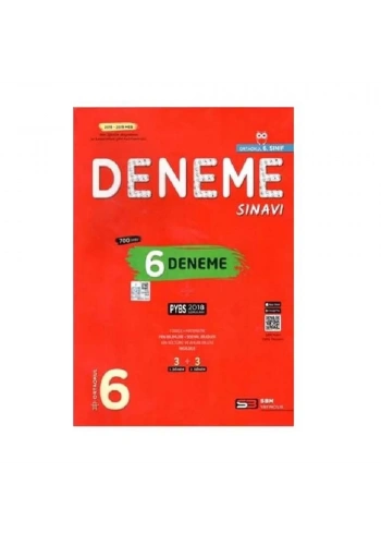 SBM  6. Sınıf 6 Deneme Sınavı
