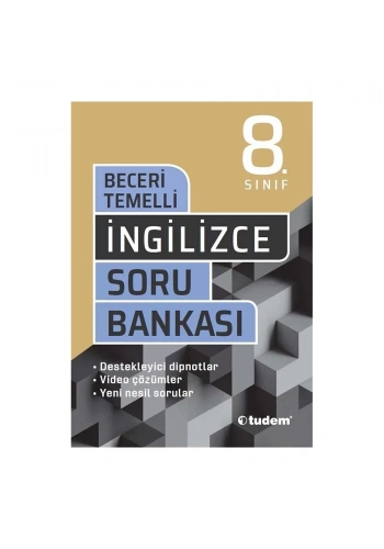 Tudem 8.SINIF İngilizce Beceri Temelli Soru Bankası