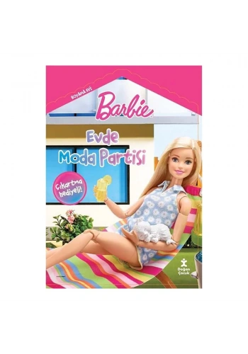 Barbie Boyama Evi Evde Moda Partisi