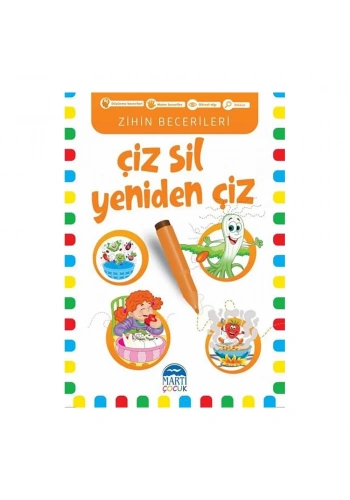 Çiz Sil Yeniden Çiz Turuncu