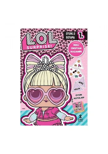 Lol Surprise! Oyunlu Boyama 1 - Hızlı Okuyan Kazanır!