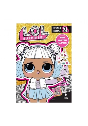Lol Surprise! Oyunlu Boyama 2 - Hızlı Okuyan Kazanır!