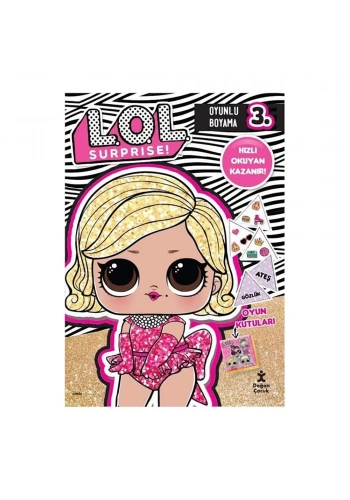 Lol Surprise! Oyunlu Boyama 3 - Hızlı Okuyan Kazanır!