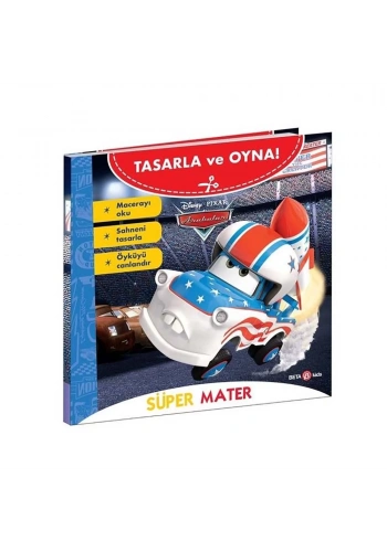 Disney Pixar - Tasarla ve Oyna! Arabalar - Süper Mater
