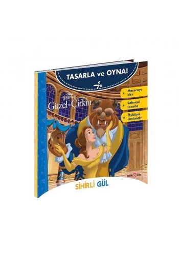 Disney Prenses - Tasarla ve Oyna! Güzel ve Çirkin - Sihirli Gül