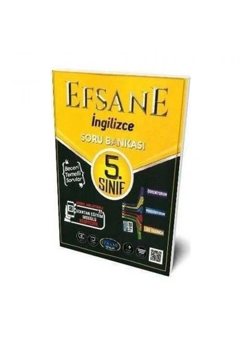 Efsane 5. Sınıf Efsane İngilizce Efsane Soru Bankası