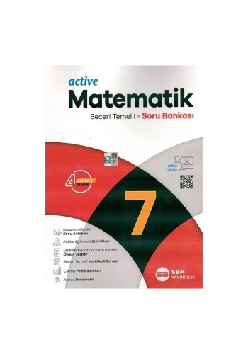 SBM  7. Sınıf Active Matematik Soru Bankası (Beceri Temelli)