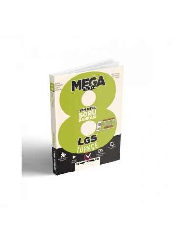 Cevap Mega 8 LGS Türkçe Yeni Nesil Soru Bankası
